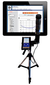 用iPad远程查看便携式AS主机数据（可连接FM801甲醛检测仪）